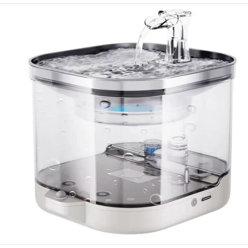 Wireless Pet Water Fountain Battery - 2025 Nieuwe Draadloze Huisdieraccessoires Katten Drinkfontein