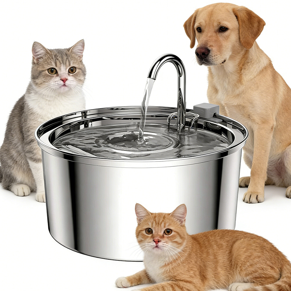 Smart Pet Feeder Camera Wifi - Blurams Indoor Beveiligingscamera 4MP, Eén-knopsoproep, Tweerichtingsgesprek,