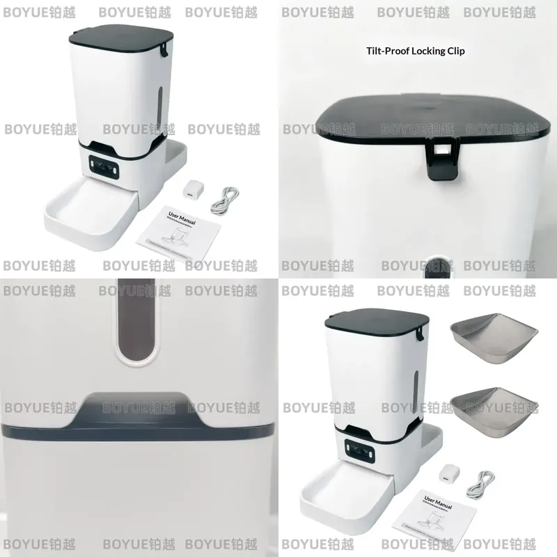 Pet Feeder App Control Portion - Automatische, tijdgestuurde voerautomaat voor katten en