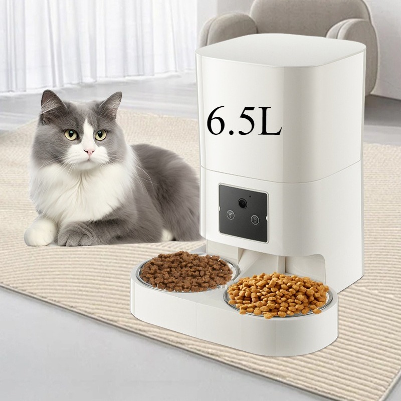 Automatic Cat Feeder 6L Timed - 6L Smart Pet Feeder Automatische Kattenvoeder