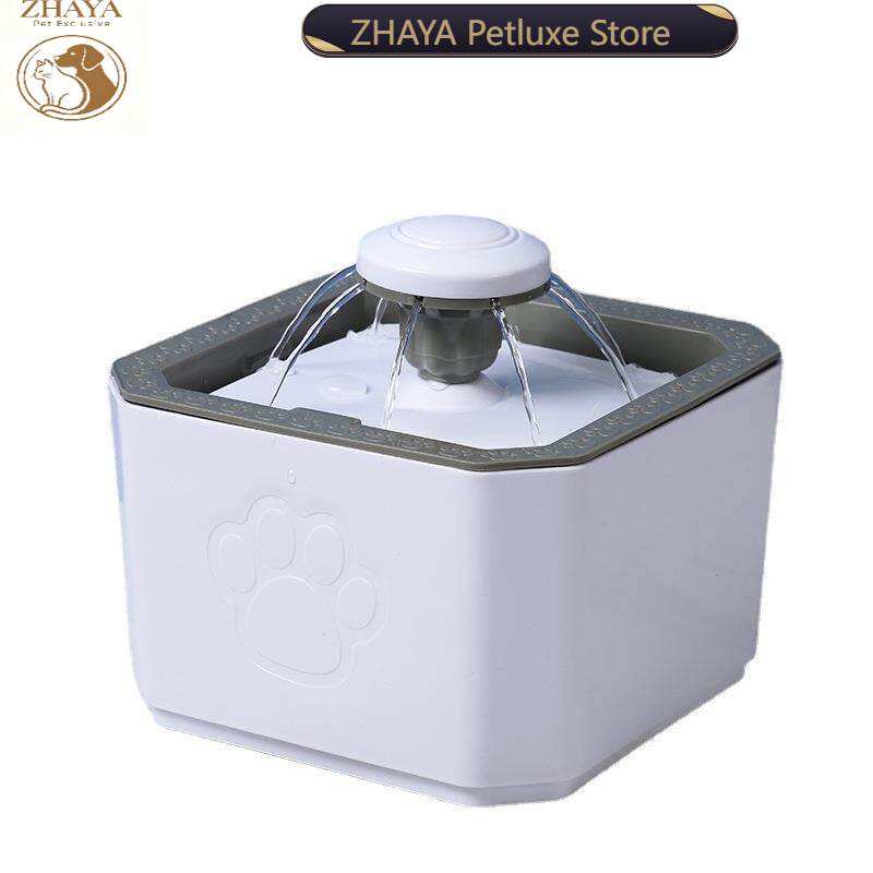 Dog Water Fountain Large - ZHAYA Pet Smart Circulerende Waterfontein Automatische