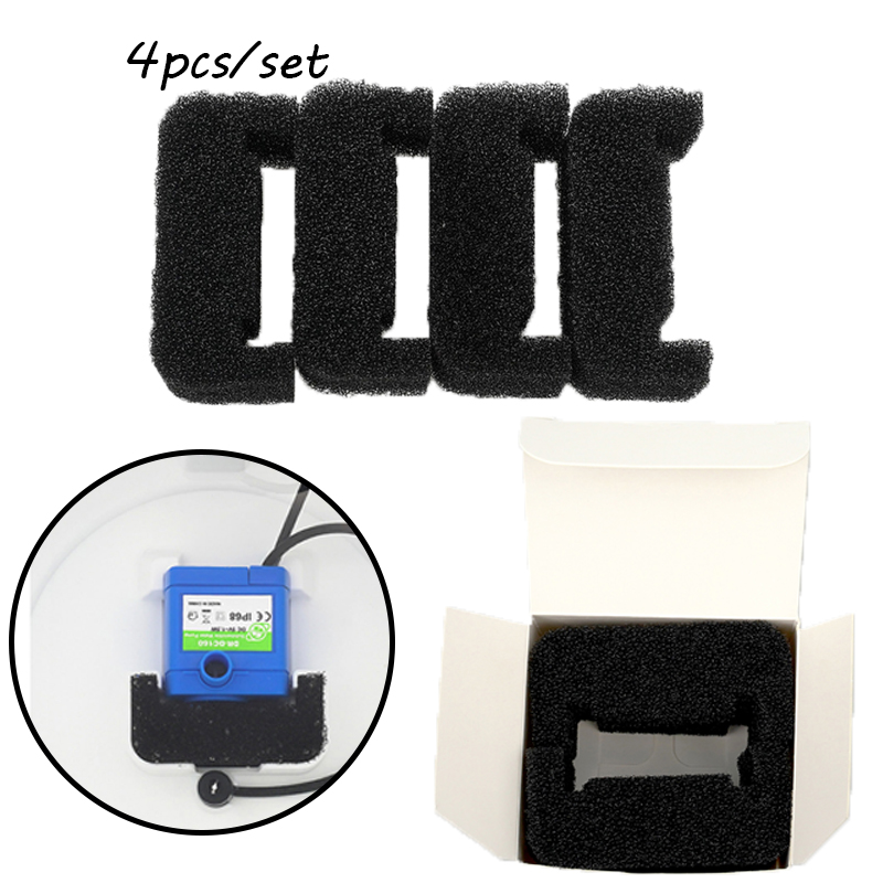 Pet Fountain Filter Replacement - 1/4Pc Sponsfilter Voor Kattenwaterfontein Vervanging Huisdier