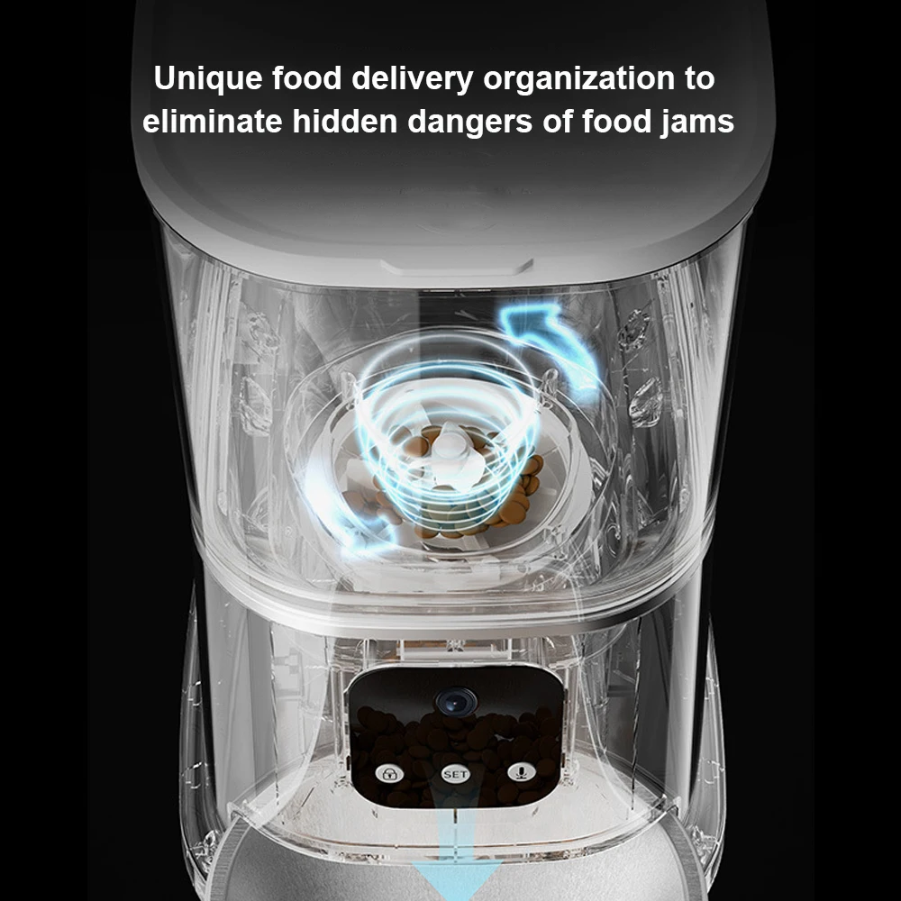 Automatic Cat Feeder 6L Timed - Grote 6L automatische voerbak voor huisdieren