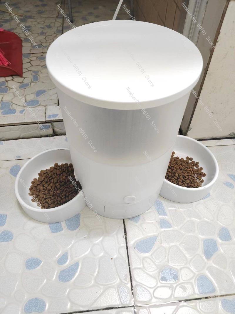 Pet Feeder App Control Portion - Automatische huisdierenvoeder, programmeerbare voedseldispenser met portiecontrole,