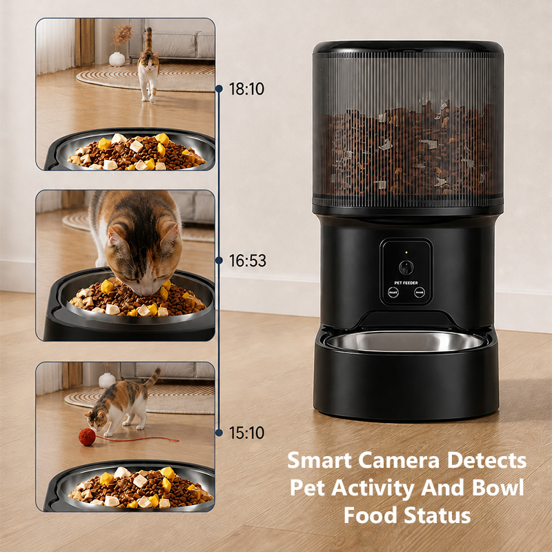 Pet Feeder App Control Portion - 4L slimme voerbak voor huisdieren met
