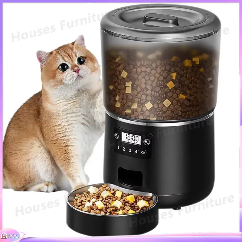 Smart Pet Feeder Camera Wifi - Automatische voerbak voor katten en honden,