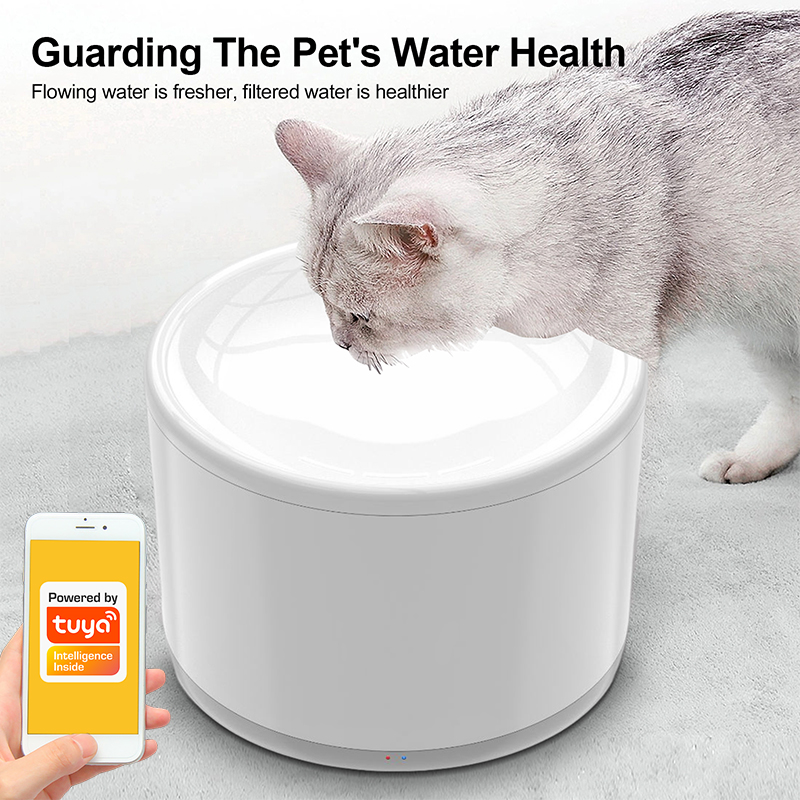 Pet Water Fountain Uv Sterilizer - 2L Tuya Wifi Smart Huisdier Fontein
