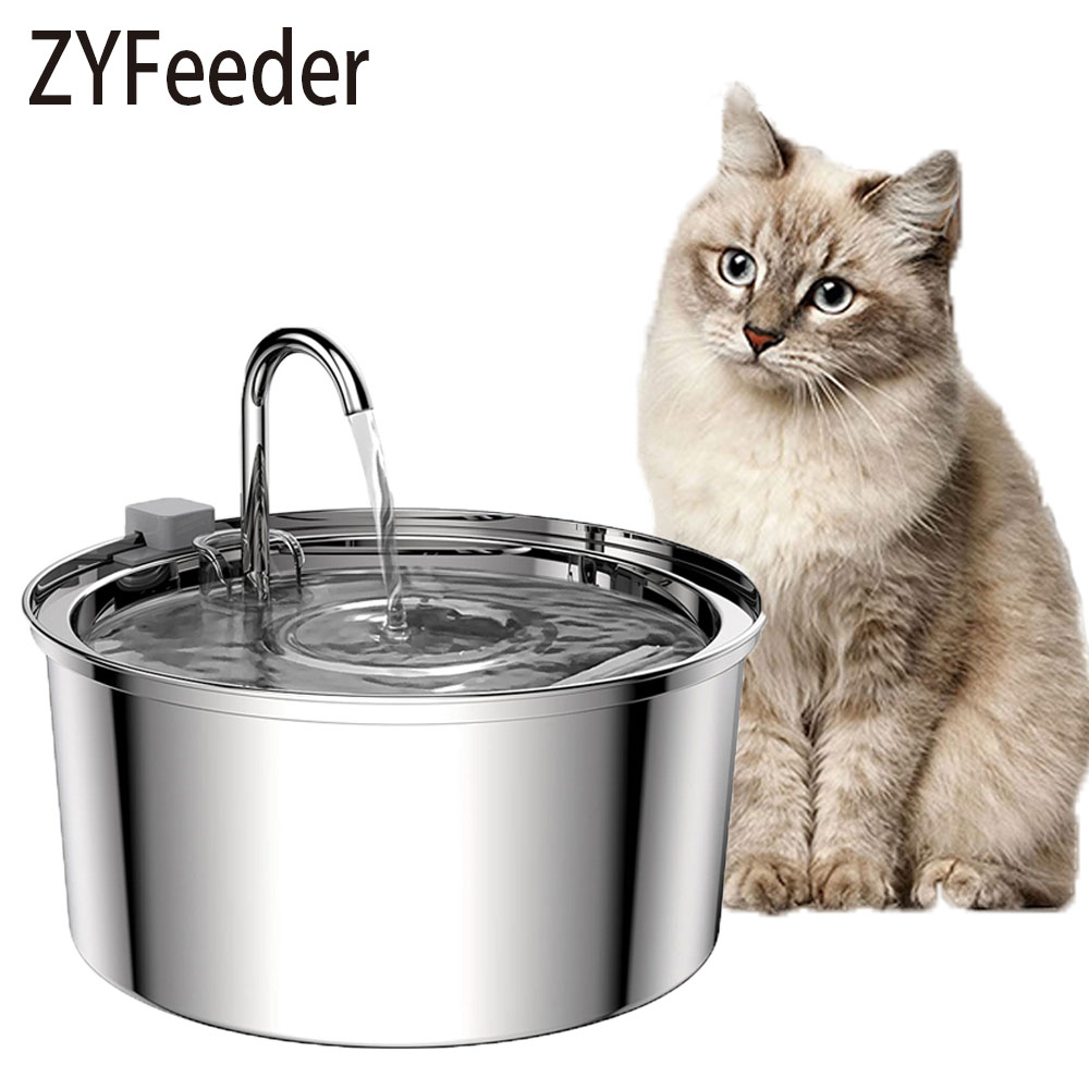 Roestvrijstalen watertoevoer v - Smart Pet Water Fountain Wifi recensie en prijs