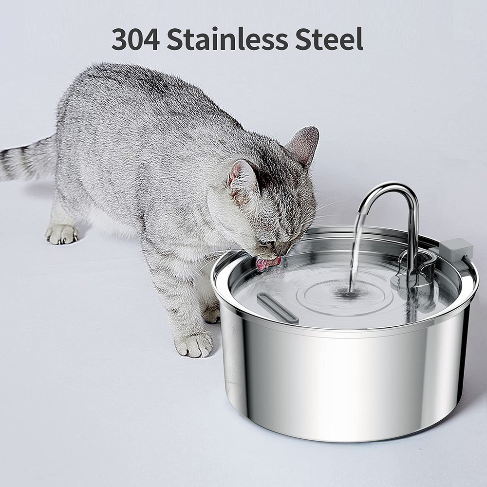Roestvrijstalen watertoevoer v - Smart Pet Water Fountain Wifi recensie en prijs