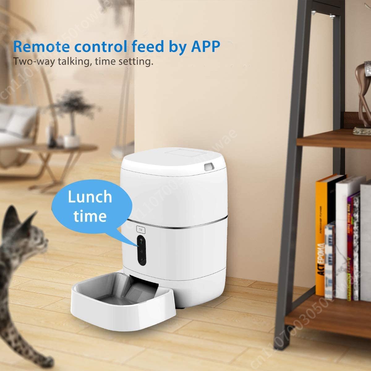 1080P Camera Tuya Smart Wifi A - Automatic Cat Feeder 6L Timed recensie en prijs