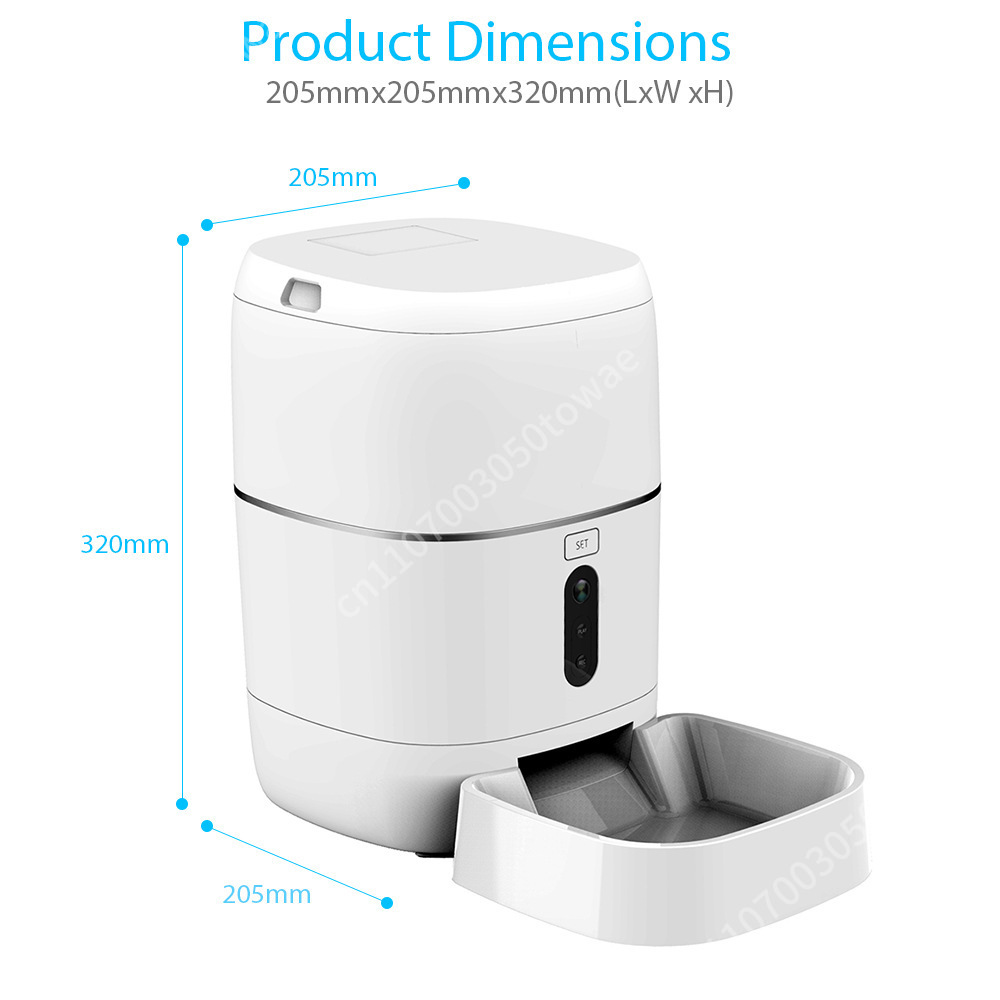 1080P Camera Tuya Smart Wifi A - Automatic Cat Feeder 6L Timed recensie en prijs