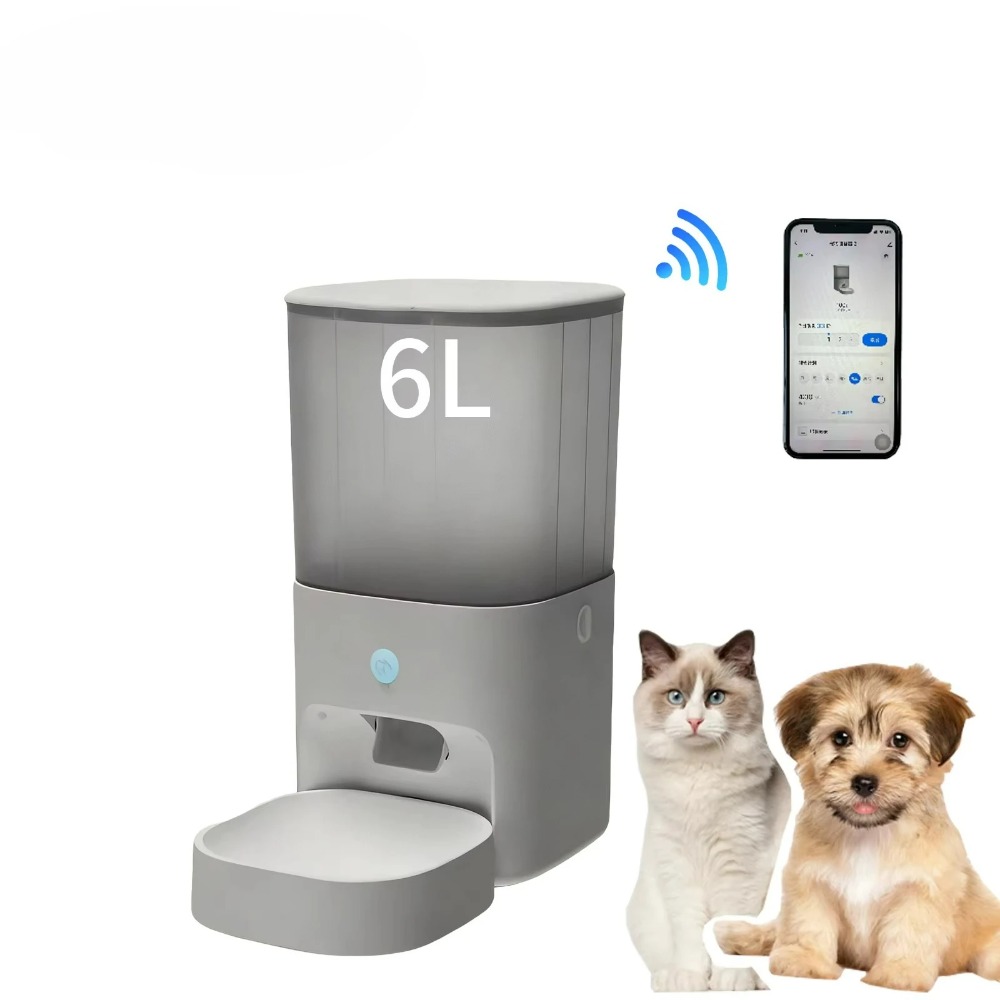 Automatische 6L voerbak met ti - Automatic Cat Feeder 6L Timed recensie en prijs