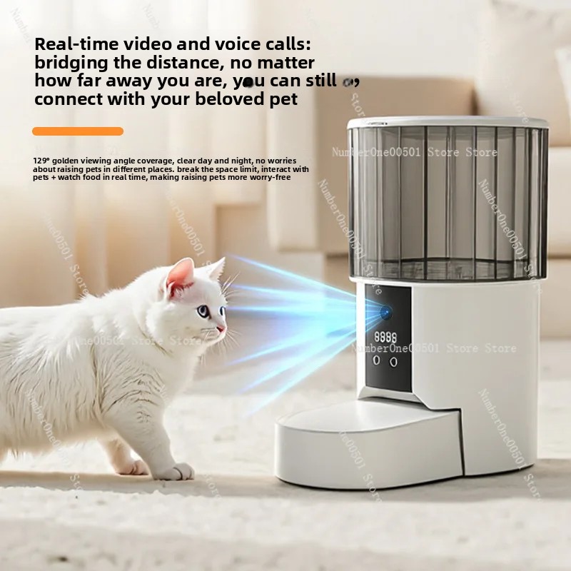 Slimme automatische huisdieren - Pet Feeder App Control Portion recensie en prijs