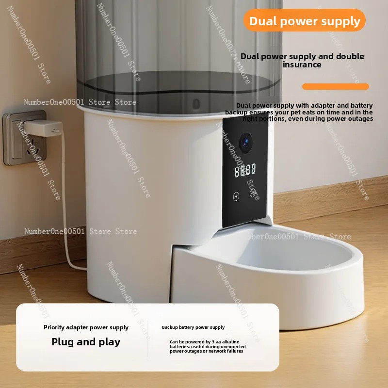 Slimme automatische huisdieren - Pet Feeder App Control Portion recensie en prijs