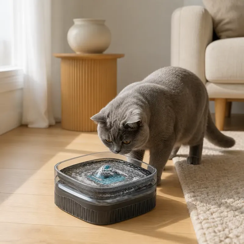 voor 5,5L Grote Capaciteit Hui - Dog Water Fountain Large recensie en prijs