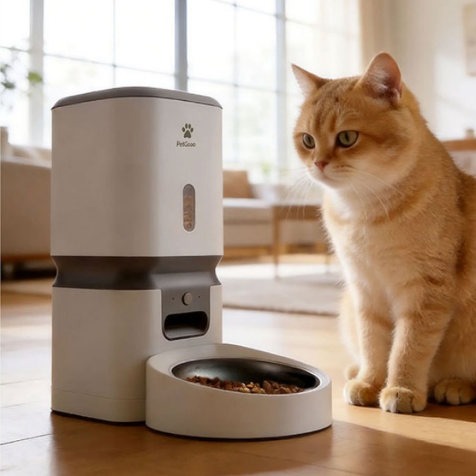 6L Automatische Kattenvoeder m - Automatic Cat Feeder 6L Timed recensie en prijs