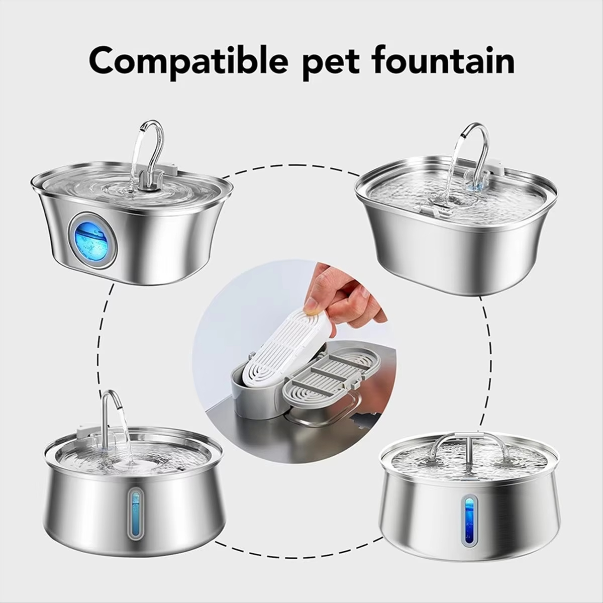 Katten- en honden drinkfontein - Pet Fountain Filter Replacement recensie en prijs