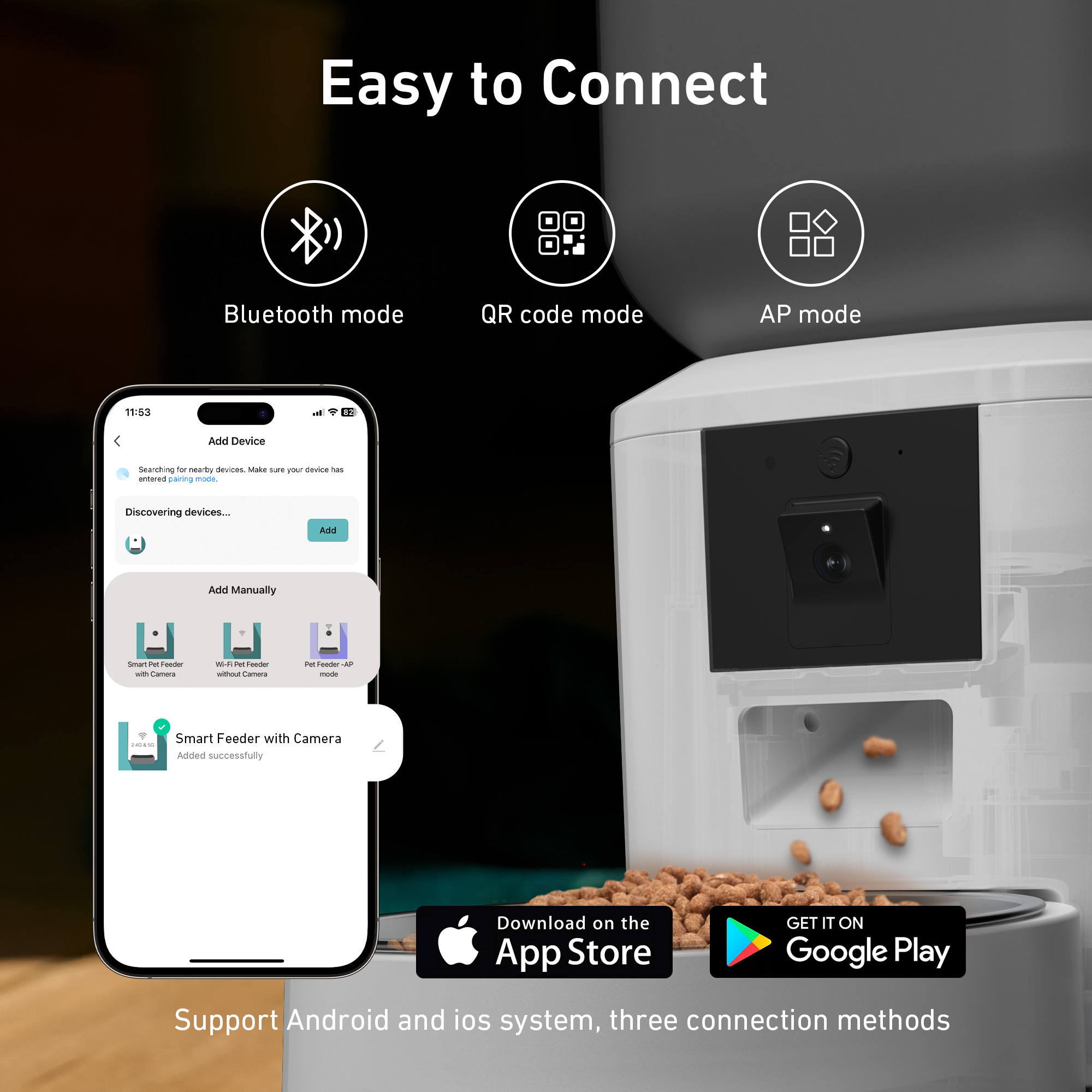 8L Automatische Kat Feeder Met - Smart Pet Feeder Camera Wifi recensie en prijs