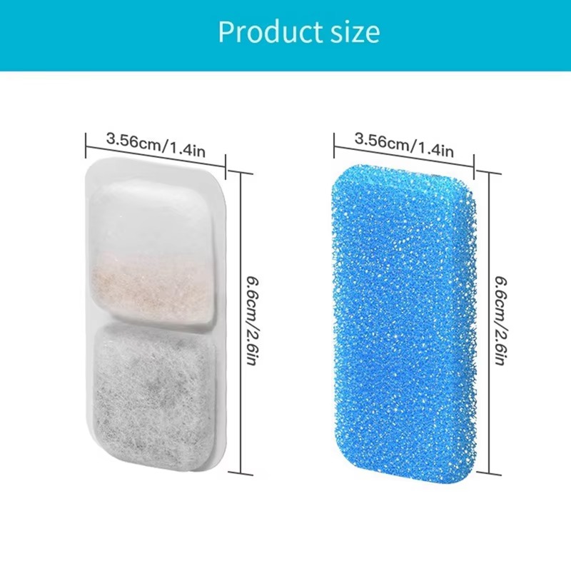 8 sets filters voor de Oneisal - Pet Fountain Filter Replacement recensie en prijs