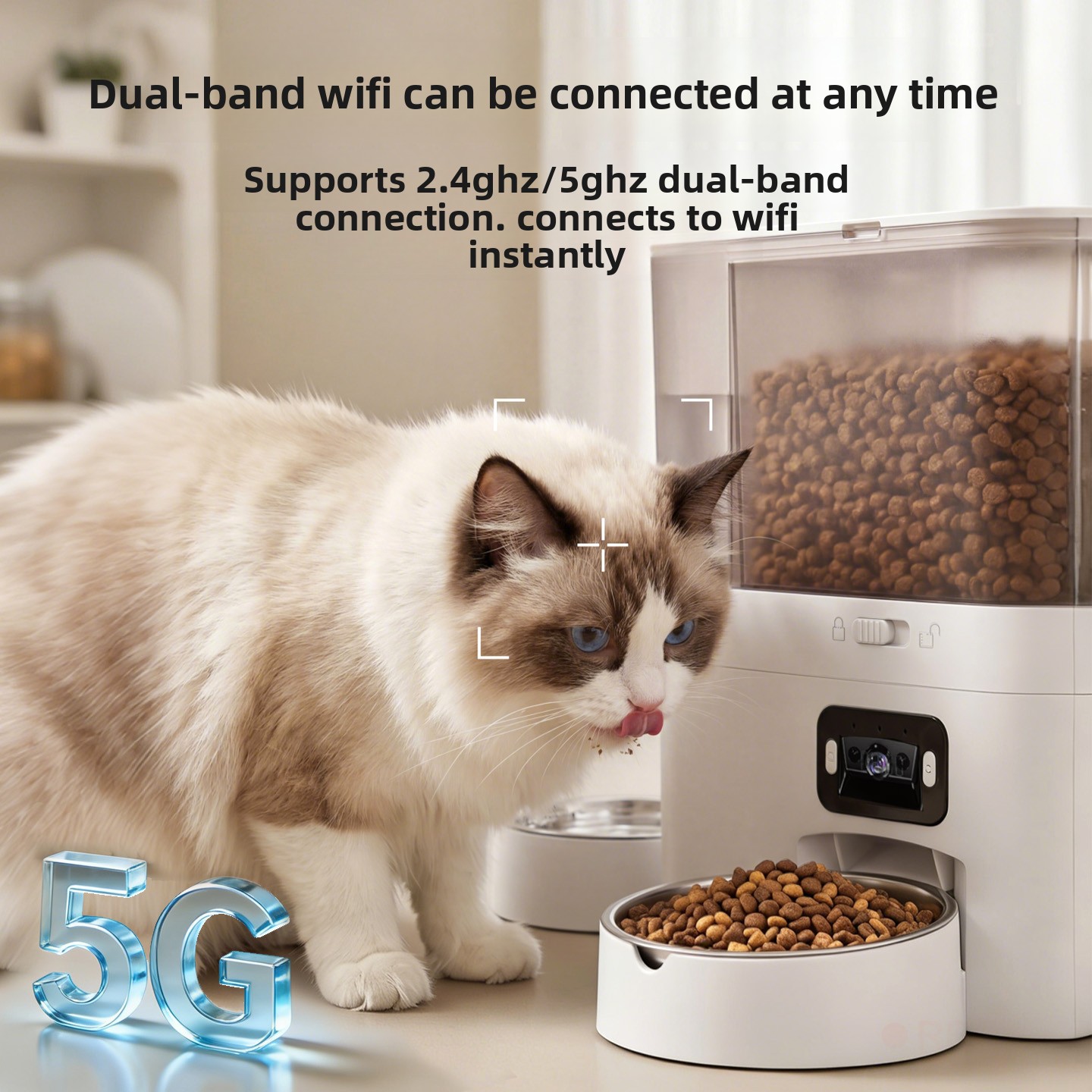 2-in-1 slimme huisdierenvoeder - Smart Pet Water Fountain Wifi recensie en prijs