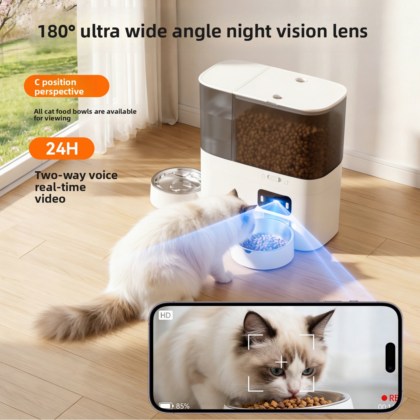 2-in-1 slimme huisdierenvoeder - Smart Pet Water Fountain Wifi recensie en prijs