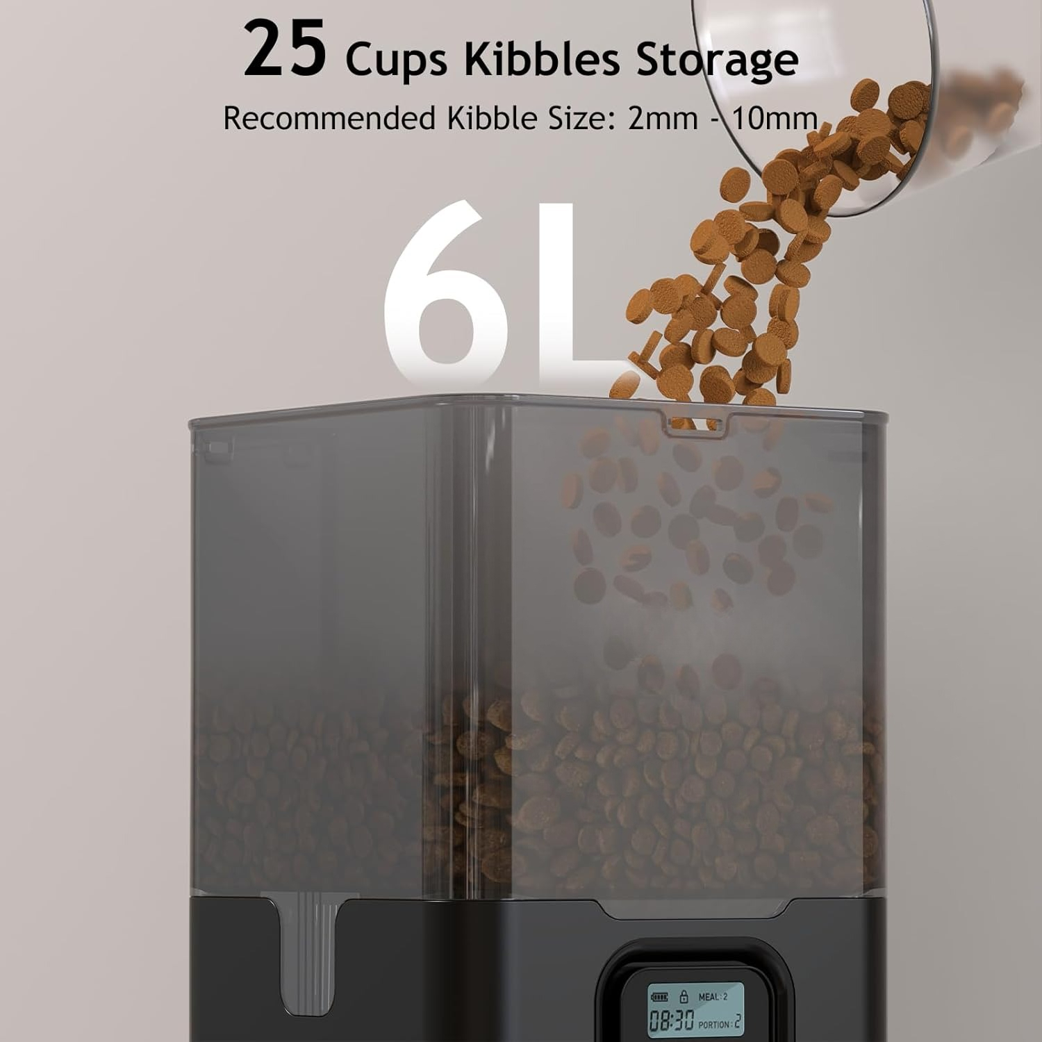 6L Automatische Slimme Voerbak - Automatic Cat Feeder 6L Timed recensie en prijs