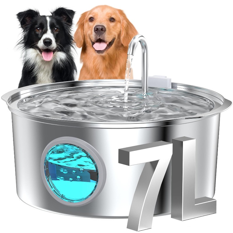 Roestvrijstalen drinkfontein v - Dog Water Fountain Large recensie en prijs