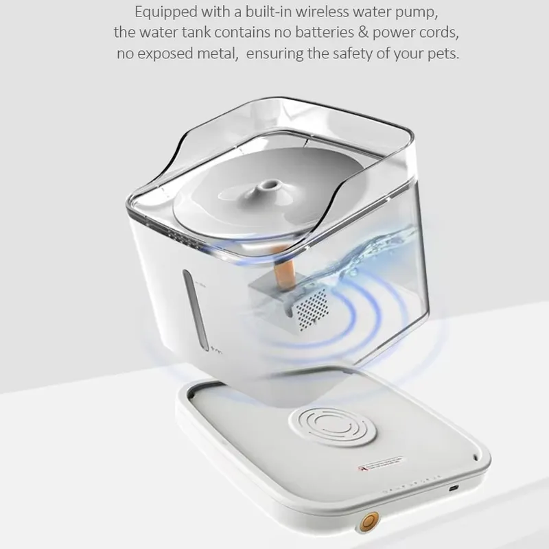 Nieuwe slimme app-gestuurde wi - Smart Pet Water Fountain Wifi recensie en prijs