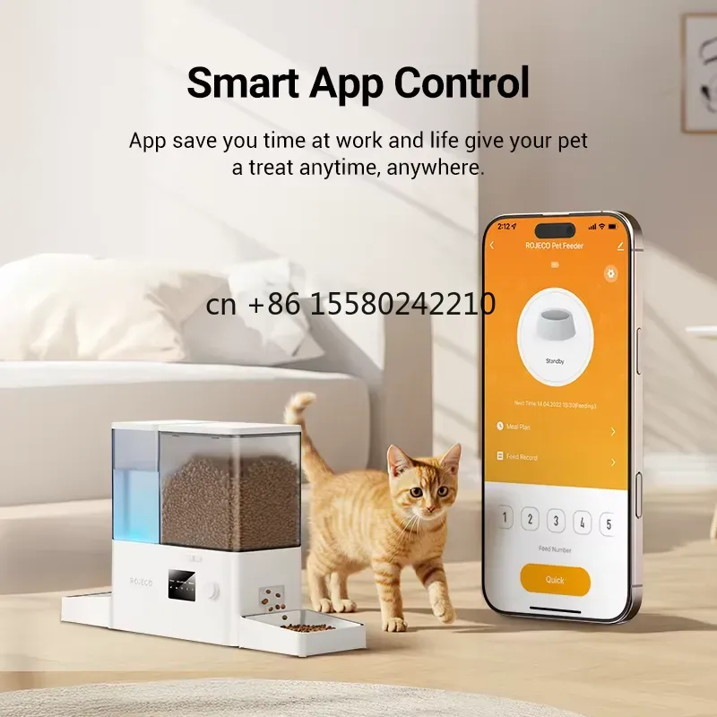 ROJECO 8.5L Automatische Huisd - Smart Pet Water Fountain Wifi recensie en prijs