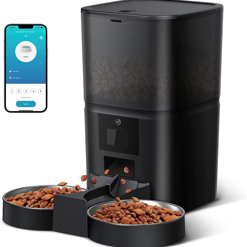 Automatische slimme plastic vo - Automatic Cat Feeder 6L Timed recensie en prijs