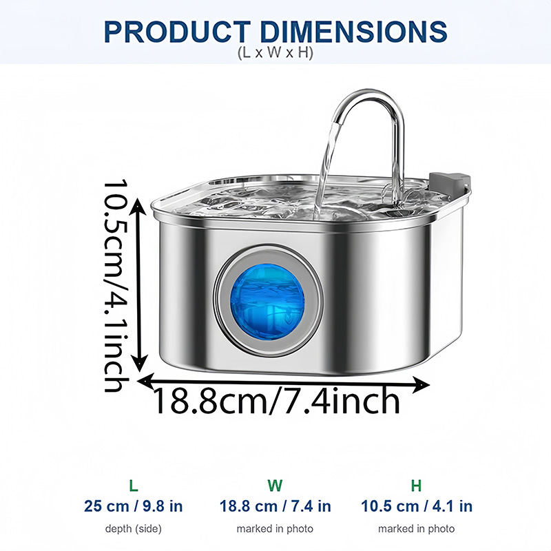3,2L drinkfontein voor huisdie - Automatic Cat Water Dispenser 3L recensie en prijs