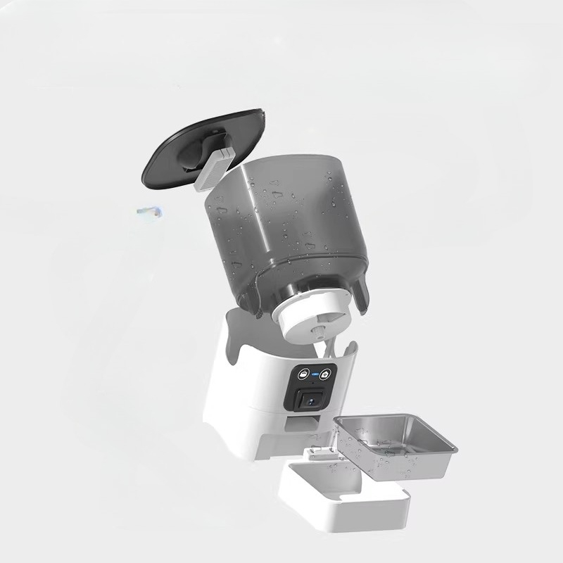Automatische voerbak met camer - Automatic Cat Feeder 6L Timed recensie en prijs