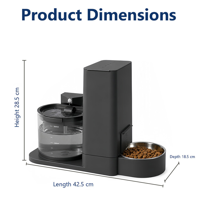 Geïntegreerde voerbak voor hui - Wireless Pet Water Fountain Battery recensie en prijs