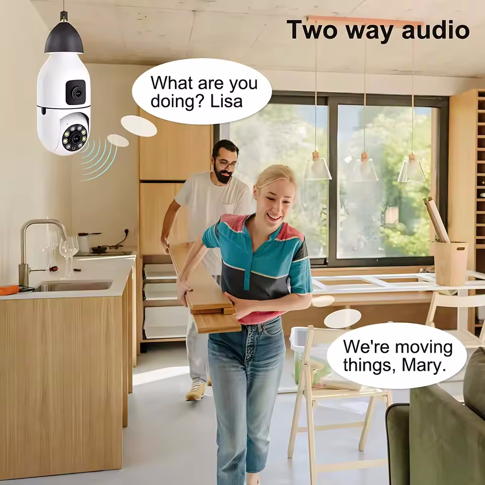 WiFi IP-camera E27 Bulb Cam 8M - Smart Pet Feeder Camera Wifi recensie en prijs