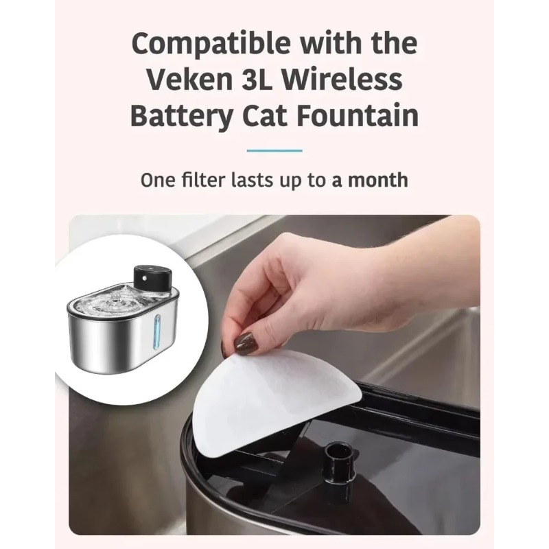 Vervangend actief koolfilter h - Pet Fountain Filter Replacement recensie en prijs