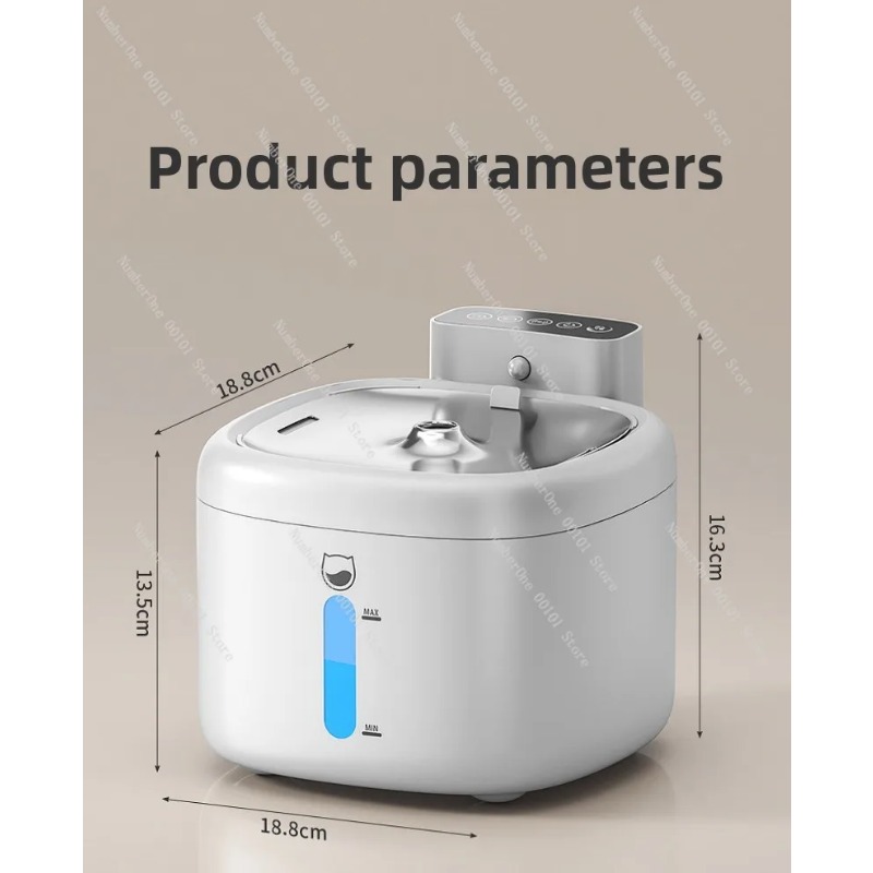Slimme drinkfontein voor huisd - Wireless Pet Water Fountain Battery recensie en prijs