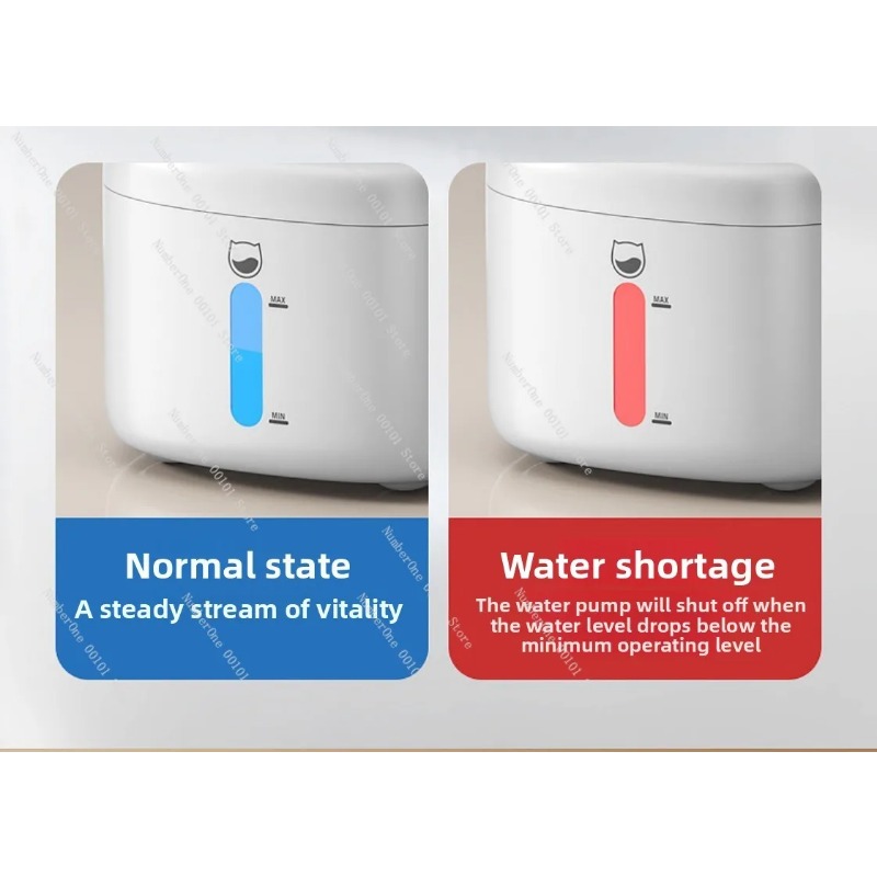 Slimme drinkfontein voor huisd - Wireless Pet Water Fountain Battery recensie en prijs