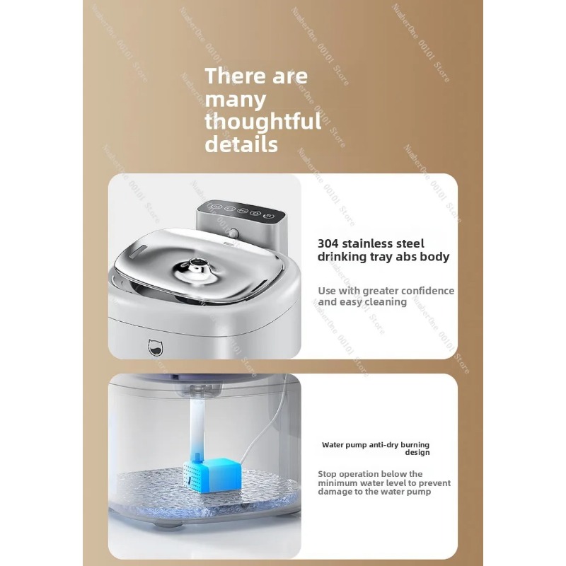 Slimme drinkfontein voor huisd - Wireless Pet Water Fountain Battery recensie en prijs