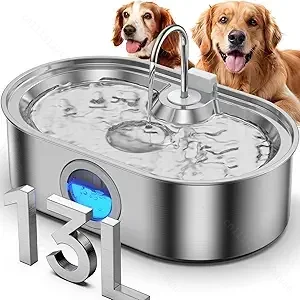 13L roestvrijstalen automatisc - Dog Water Fountain Large recensie en prijs