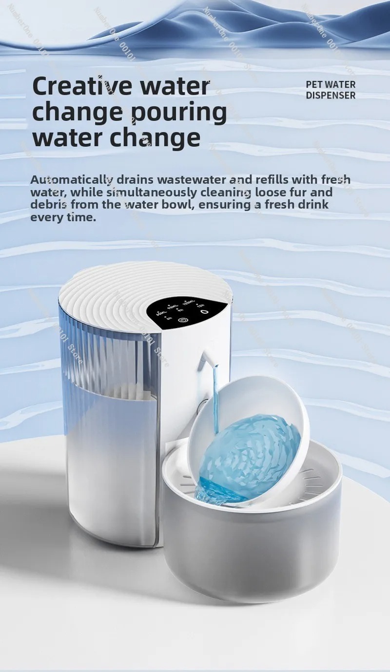 Slimme drinkfontein voor huisd - Automatic Cat Water Dispenser 3L recensie en prijs