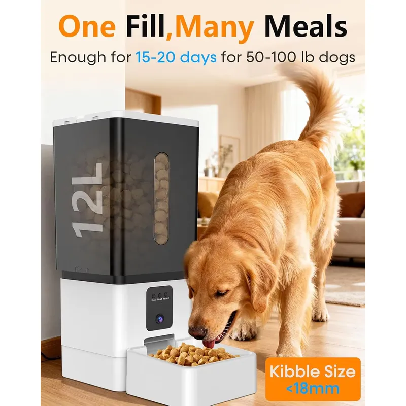 12L Automatische Wifi Huisdier - Pet Feeder App Control Portion recensie en prijs