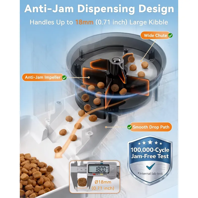 12L Automatische Wifi Huisdier - Pet Feeder App Control Portion recensie en prijs