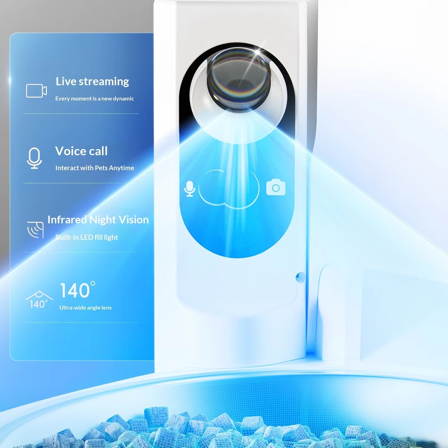 FurStarNew Smart XL Automatisc - Pet Feeder App Control Portion recensie en prijs