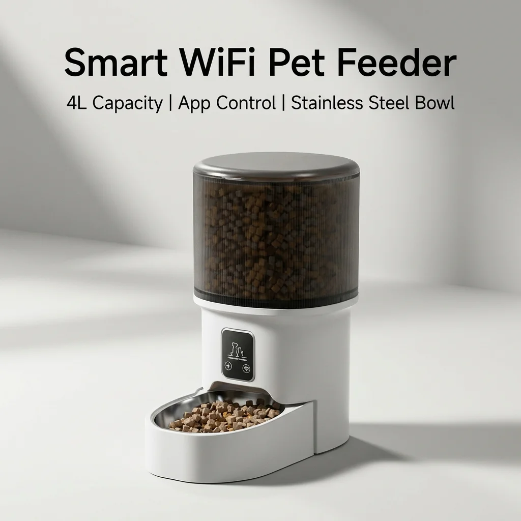 Slimme Automatische Huisdieren - Pet Feeder App Control Portion recensie en prijs