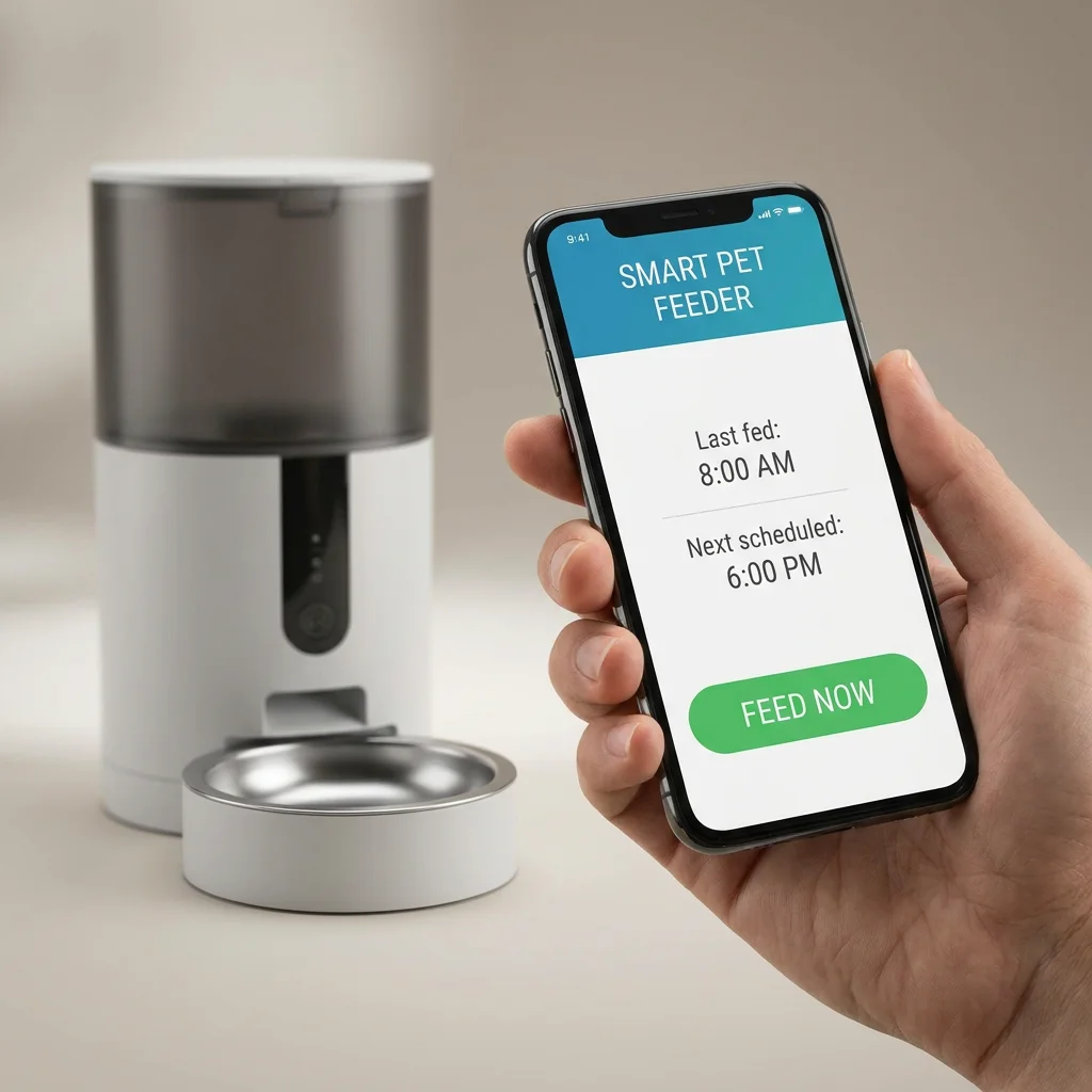 Slimme Automatische Huisdieren - Pet Feeder App Control Portion recensie en prijs