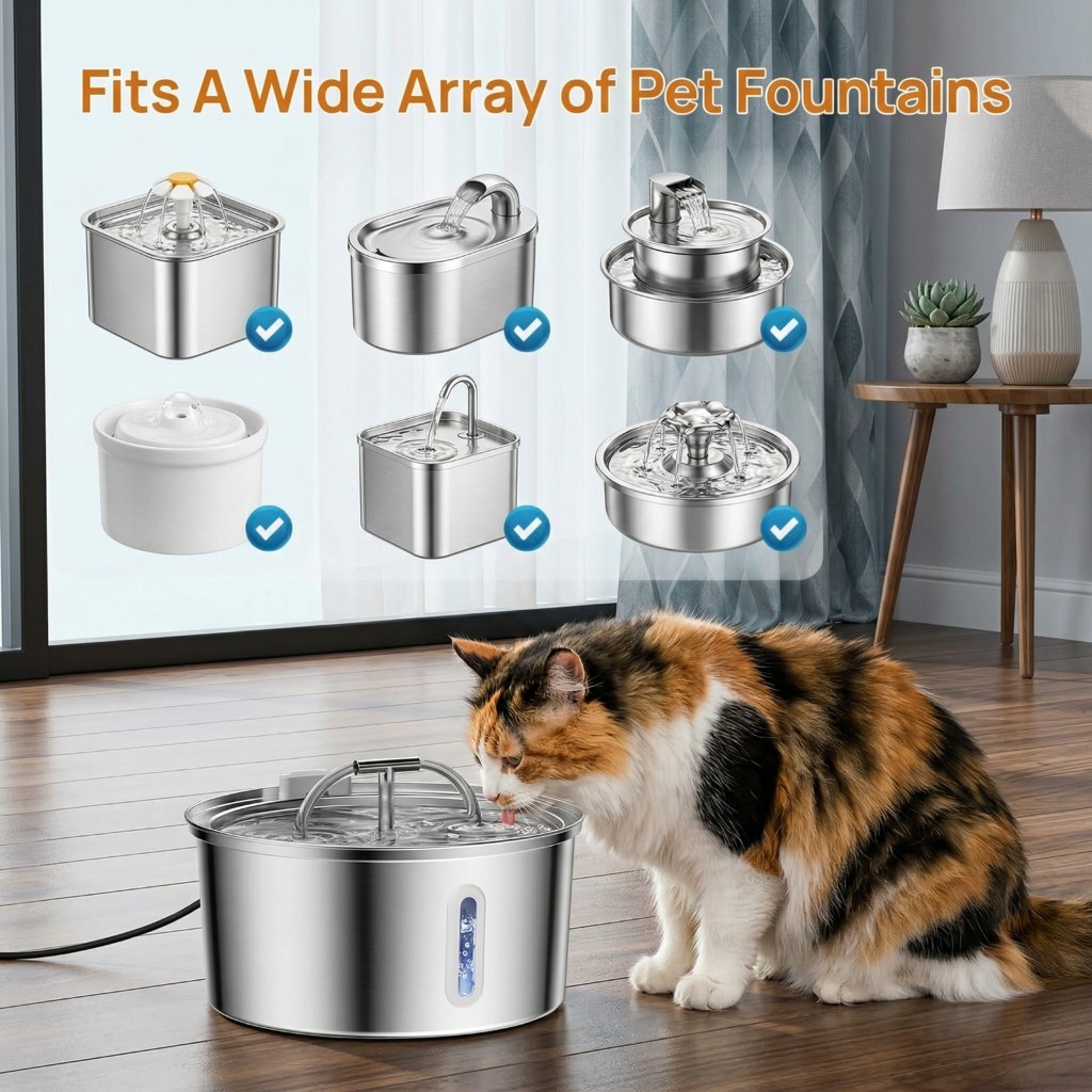 Kattenfonteinfilter, 12 stuks, - Pet Fountain Filter Replacement recensie en prijs