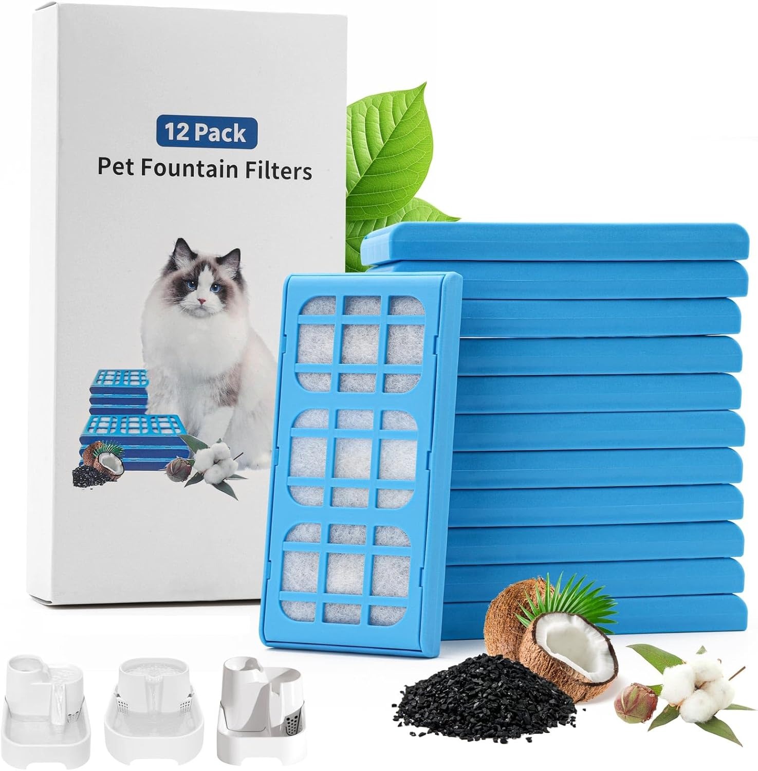 12-pack filterpatronen vervang - Pet Fountain Filter Replacement recensie en prijs