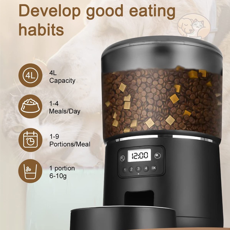 Automatische voerbak voor huis - Smart Pet Feeder Camera Wifi recensie en prijs