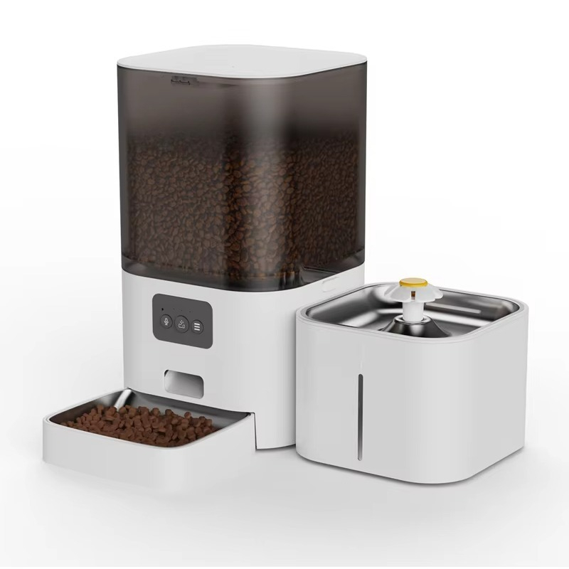 WiFi APP-gestuurde slimme auto - Automatic Cat Feeder 6L Timed recensie en prijs