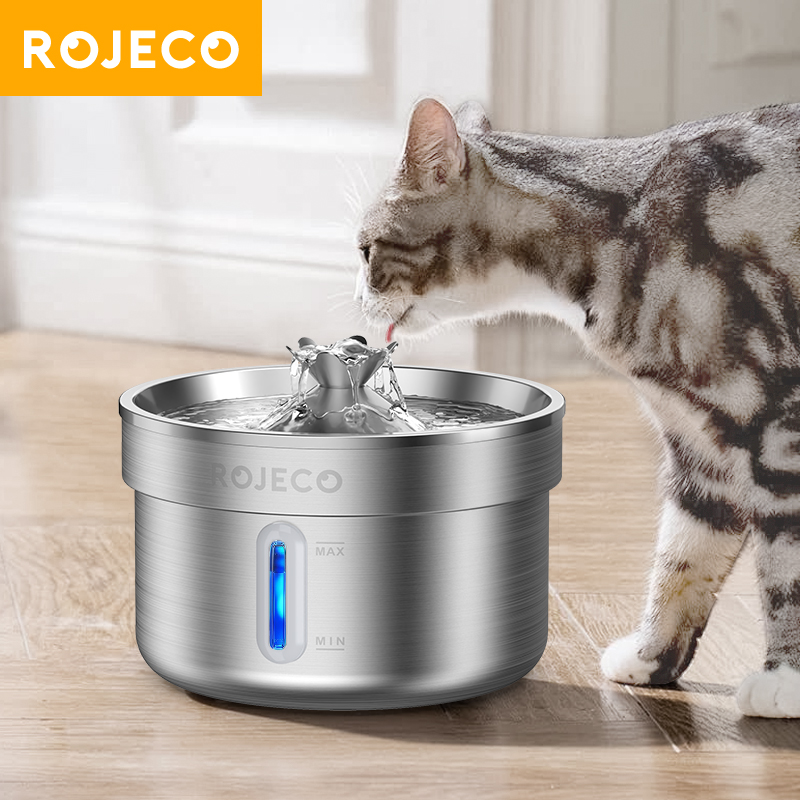 ROJECO roestvrijstalen drinkfo - Smart Pet Water Fountain Wifi recensie en prijs